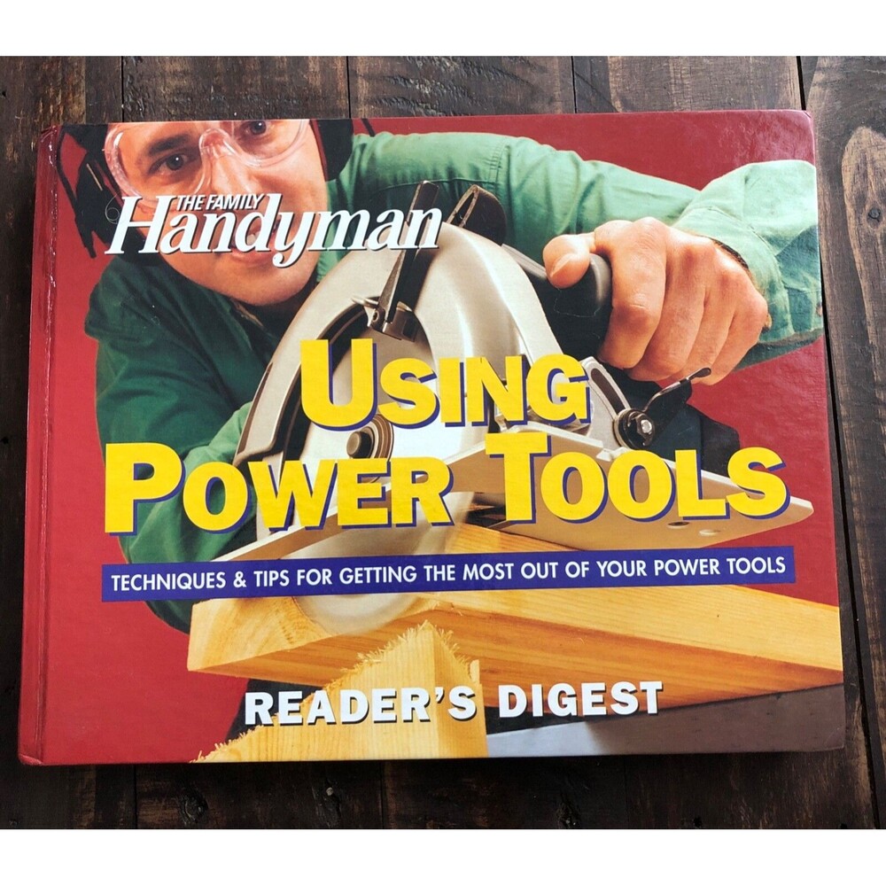 Vintage Readers Digest Using Power Tools Hard Cover 1997